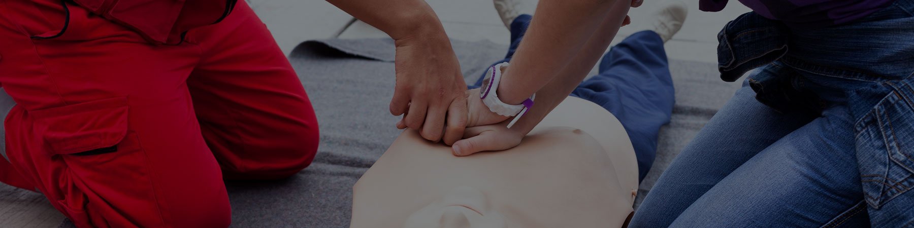 Advanced lifesaving banner